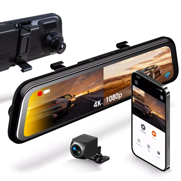 11 Rexing M2 MAX 2-Channel Mirror Dash Cam