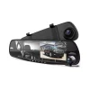 Pyle 4.3" Dual Camera Dash Cam HD w/ Rearview Mirror Display and Backup Cam - PLCMDVR49