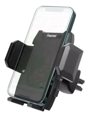 Insten 360° Rotatable Cell Phone Holder Mount for Car Air Vent Compatible with iPhone 12/12 Pro Max/11, Samsung Galaxy Universal Android