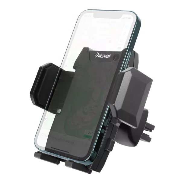 31 Insten 360° Rotatable Cell Phone Holder Mount for Car Air Vent Compatible with iPhone 12/12 Pro Max/11, Samsung Galaxy Universal Android