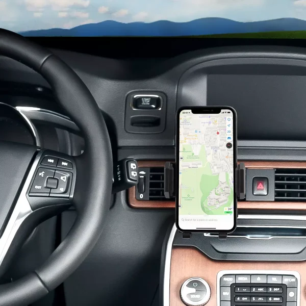 32 Insten 360° Rotatable Cell Phone Holder Mount for Car Air Vent Compatible with iPhone 12/12 Pro Max/11, Samsung Galaxy Universal Android