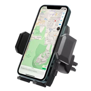 Insten 360° Rotatable Cell Phone Holder Mount for Car Air Vent Compatible with iPhone 12/12 Pro Max/11, Samsung Galaxy Universal Android