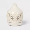 Ceramic Cutout 300ml Large Diffuser White - Threshold™: Ultrasonic, Aromatic, 8hr Run Time